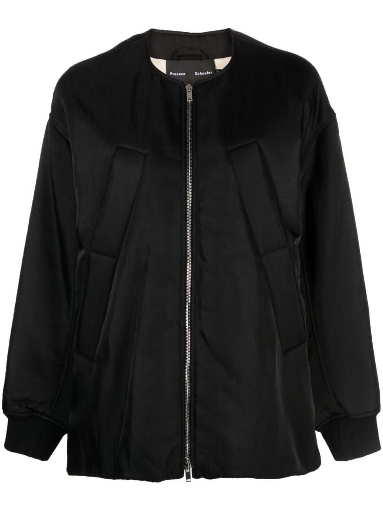 Black Ray Recyled Bomber Jacket