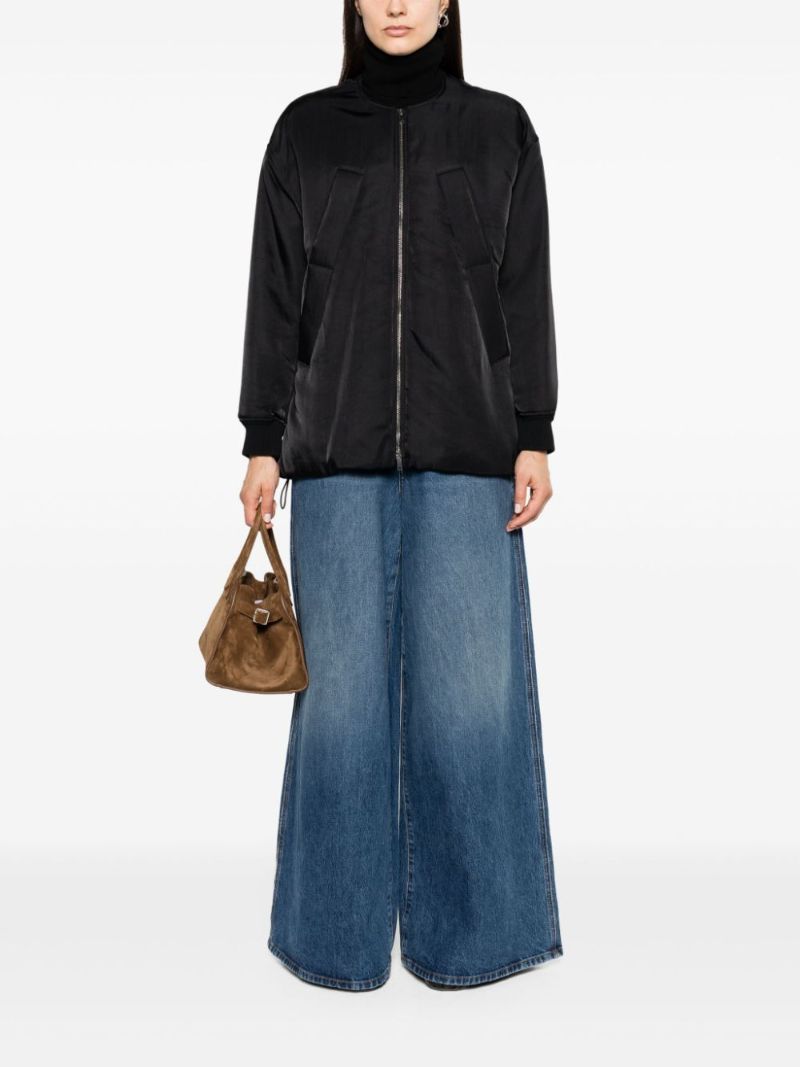Black Ray Recyled Bomber Jacket