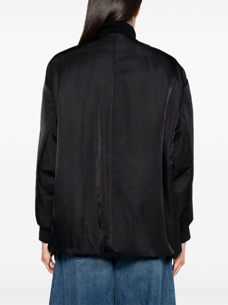 Black Ray Recyled Bomber Jacket