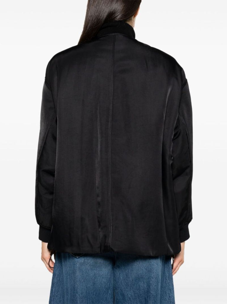 Black Ray Recyled Bomber Jacket