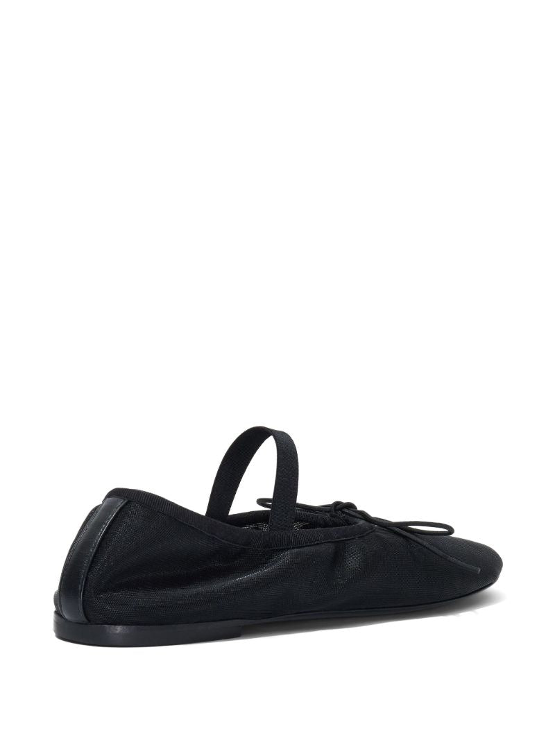 Black Glove Mary Jane Ballet Pumps