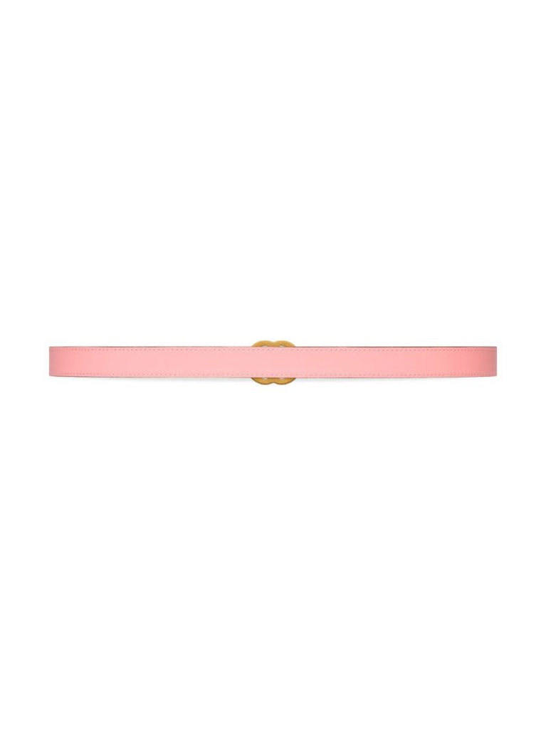 Neutral Gg Marmont Reversible Leather Belt