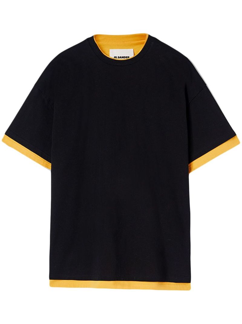 Black Logo-print T-shirt