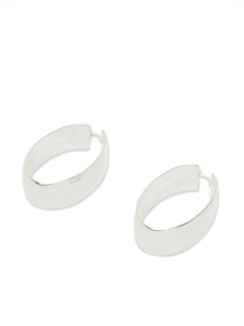 Silver-tone Hoop Earrings