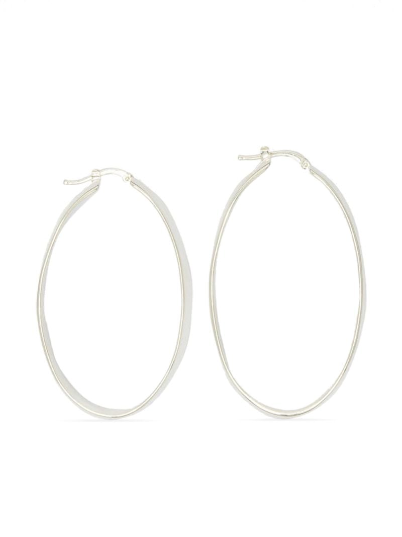 Silver-tone Hoop Earrings