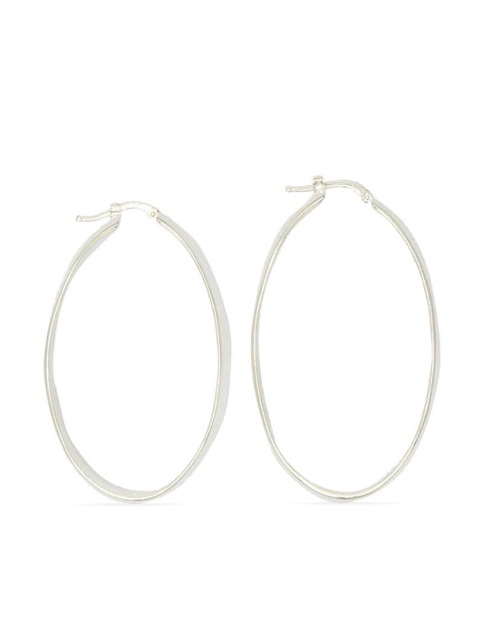 Silver-tone Hoop Earrings
