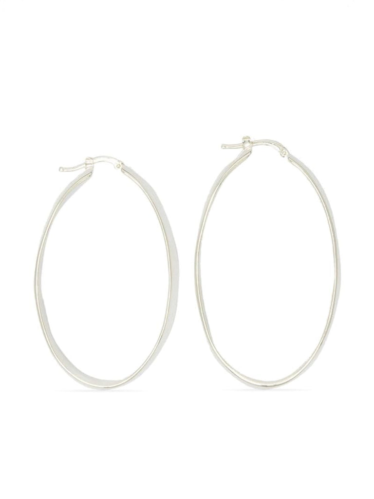 Silver-tone Hoop Earrings