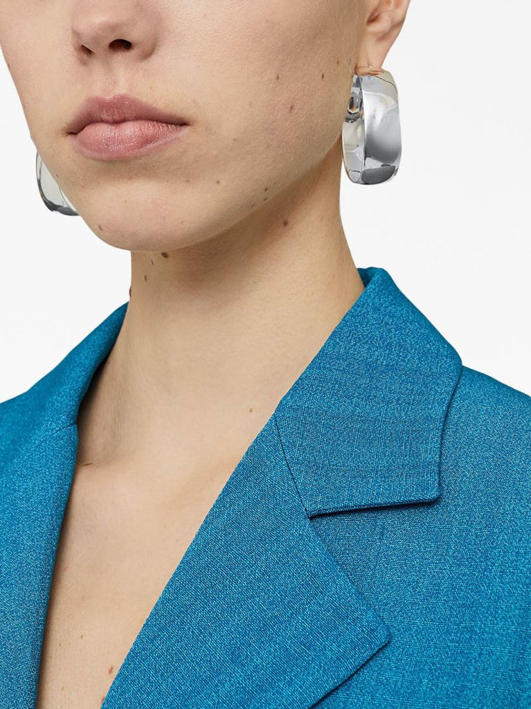 Silver-tone Hoop Earrings