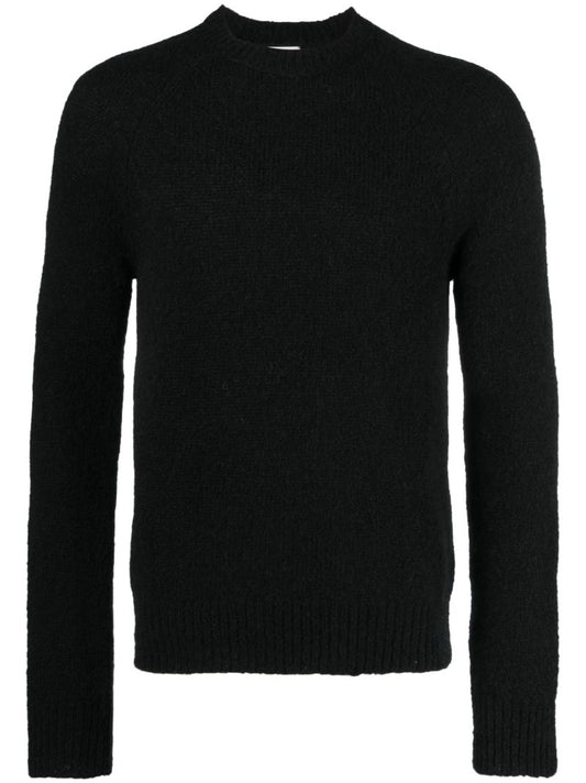 Black Melbourne Crew Neck Sweater