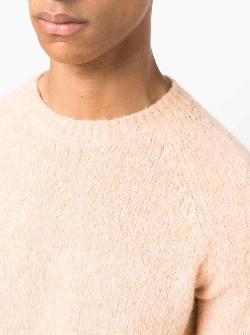 Orange Melbourne Crew Neck Sweater