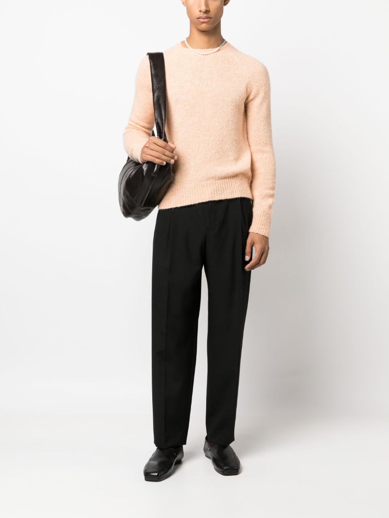 Orange Melbourne Crew Neck Sweater