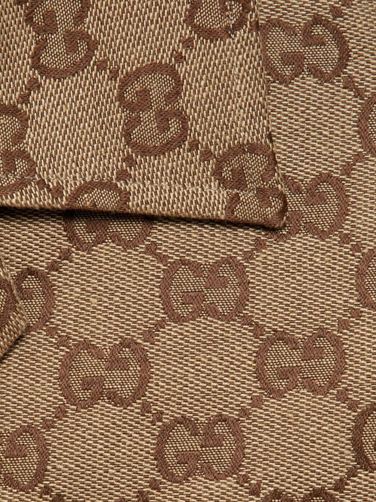 Brown Gg Supreme Linen Shirt