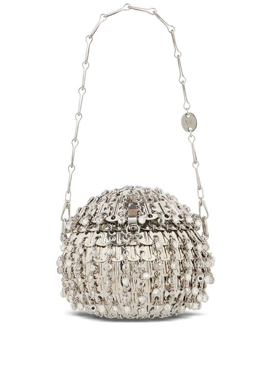 Silver-tone 1969 Party Ball Tote Bag