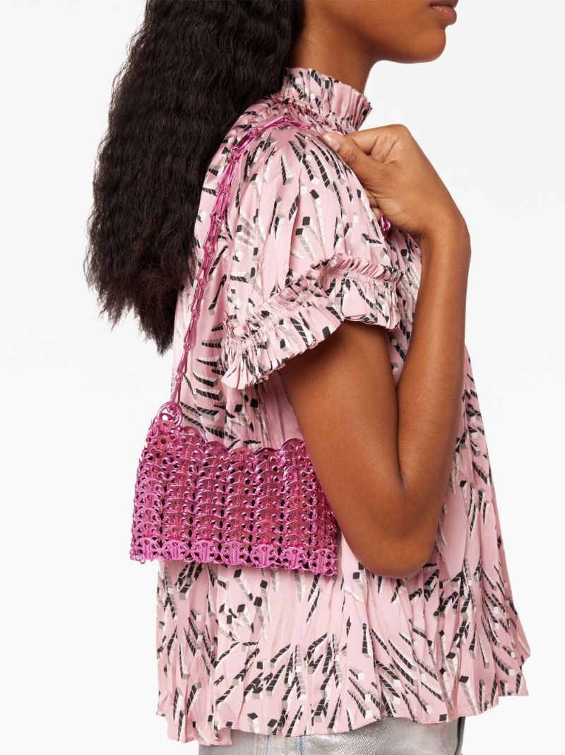 Pink Nano 1969 Chainmail Mini Bag