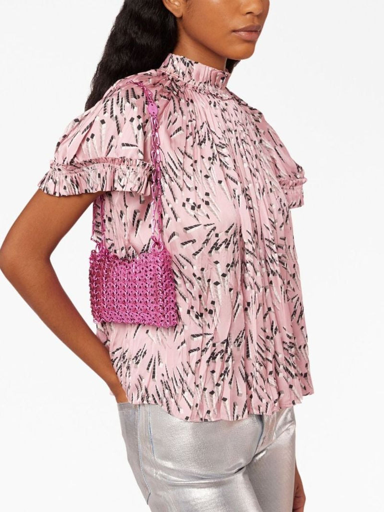 Pink Nano 1969 Chainmail Mini Bag