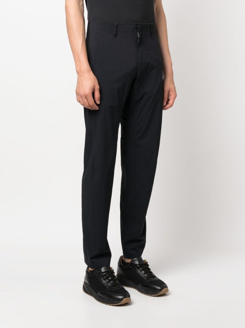 Black Slim-cut Trousers