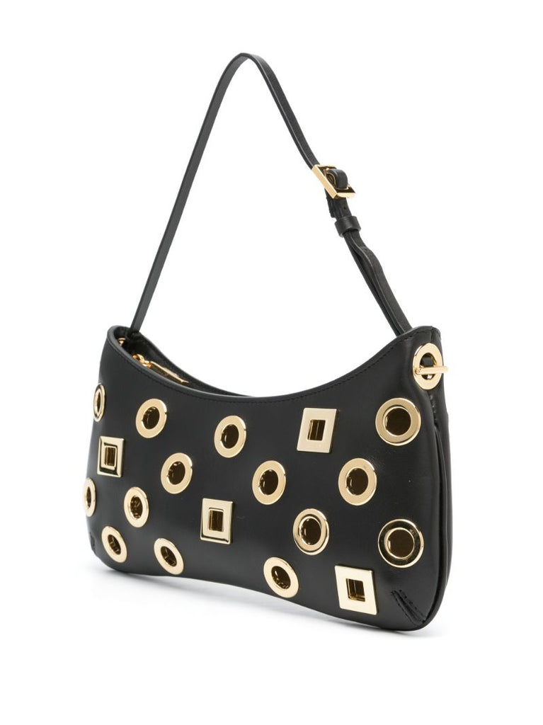 Black Le Bambimou Leather Shoulder Bag