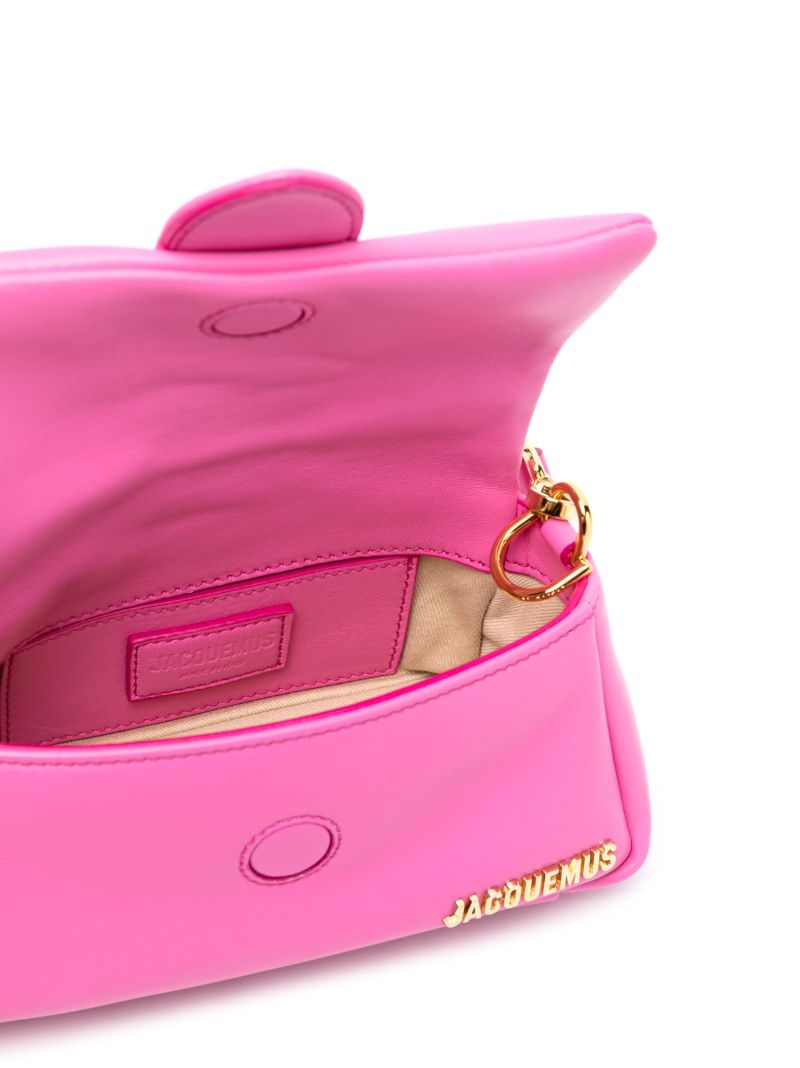 Pink Le Petit Bambimou Padded Leather Bag