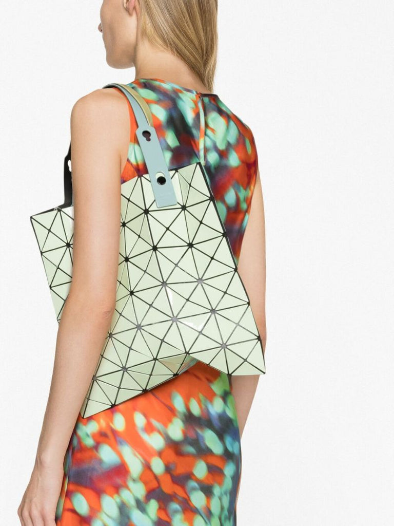 Green Lucent Gloss Mix Tote Bag