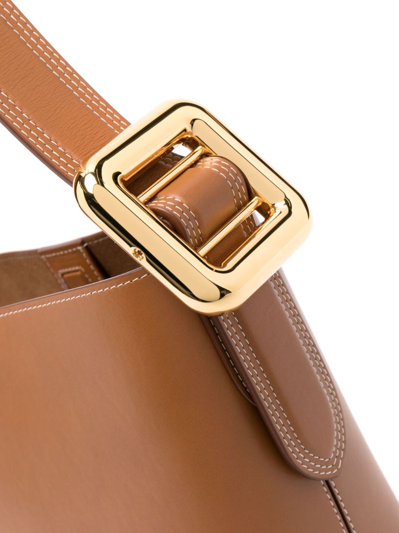 Brown Le Petit Regalo Leather Tote Bag