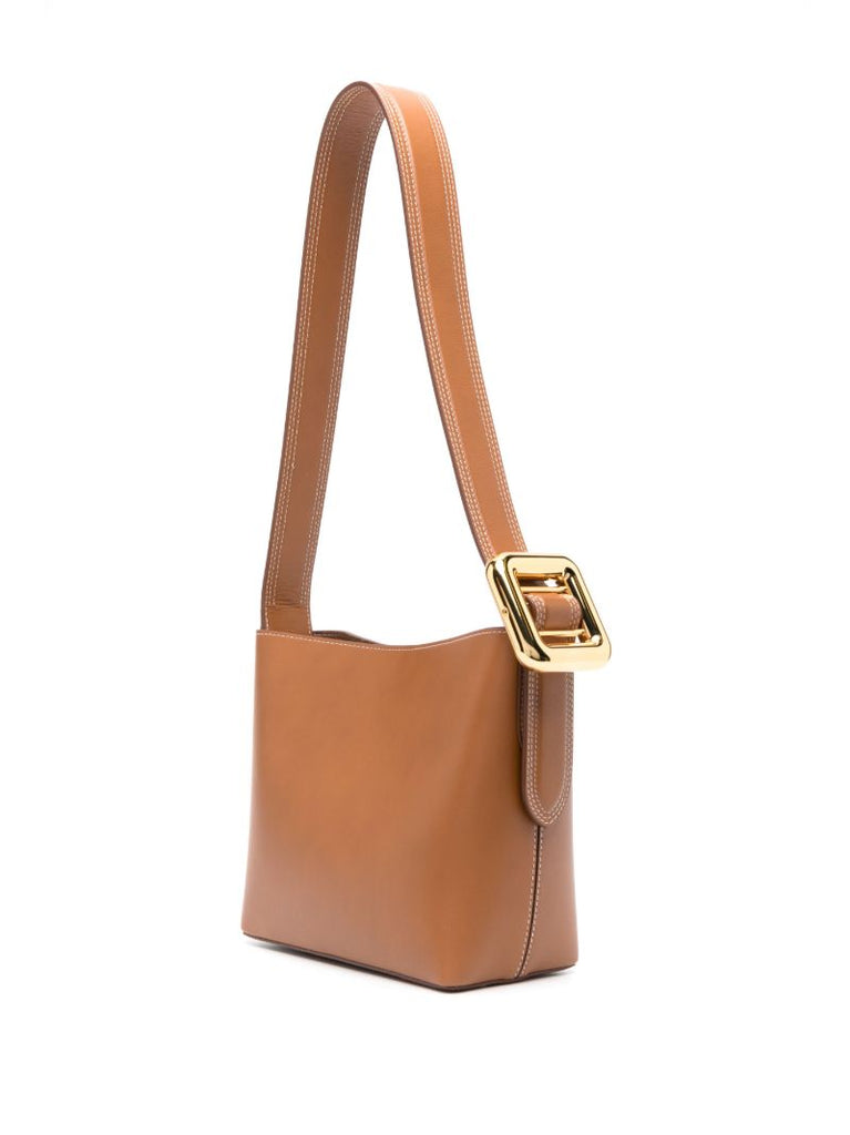 Brown Le Petit Regalo Leather Tote Bag