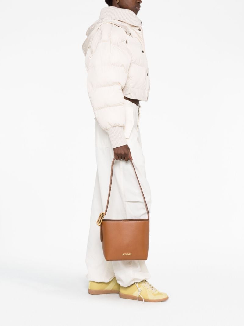 Brown Le Petit Regalo Leather Tote Bag