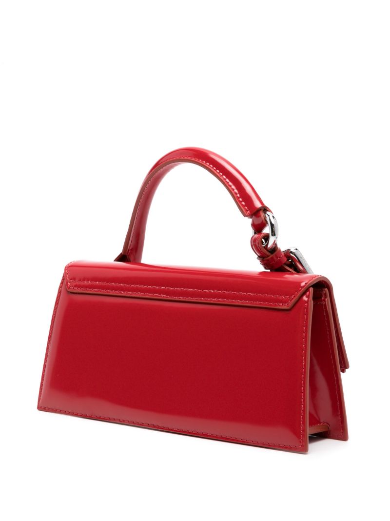 Red Le Chiquito Long Boucle Leather Top Handle Bag