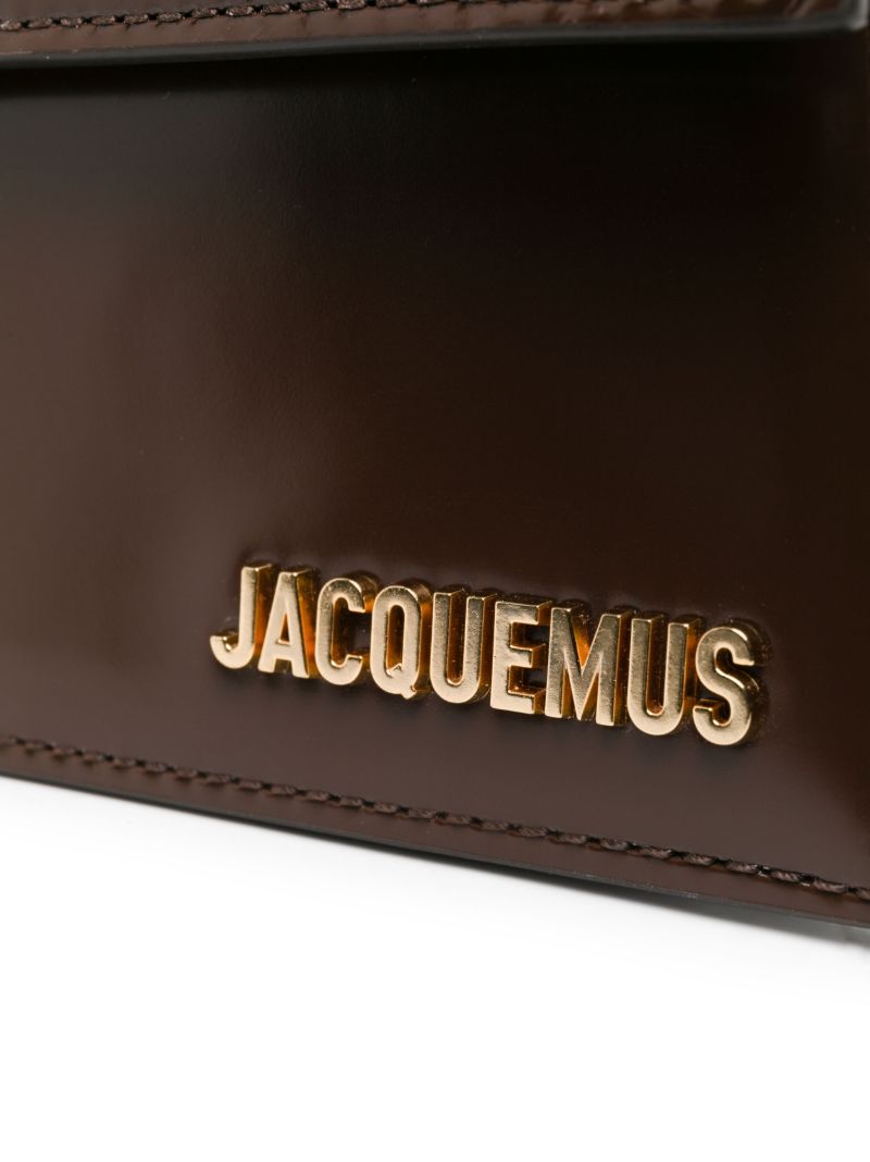 Brown Le Bambino Long Leather Shoulder Bag