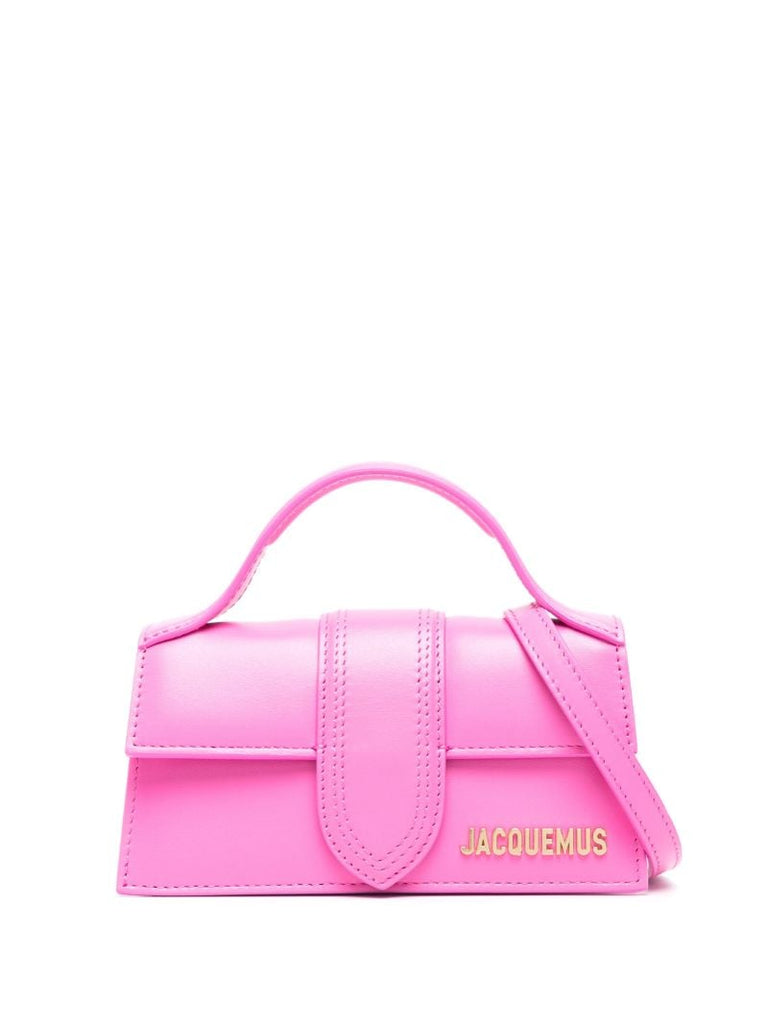 Pink Le Bambino Mini Leather Shoulder Bag