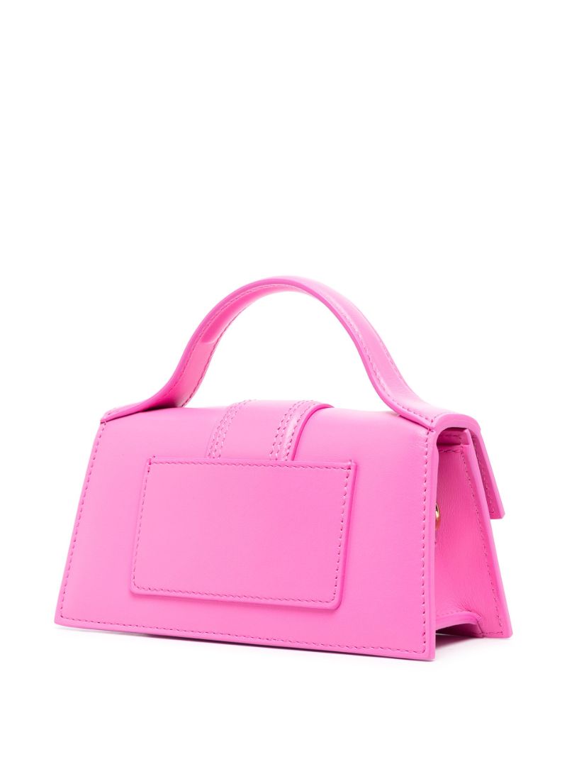 Pink Le Bambino Mini Leather Shoulder Bag