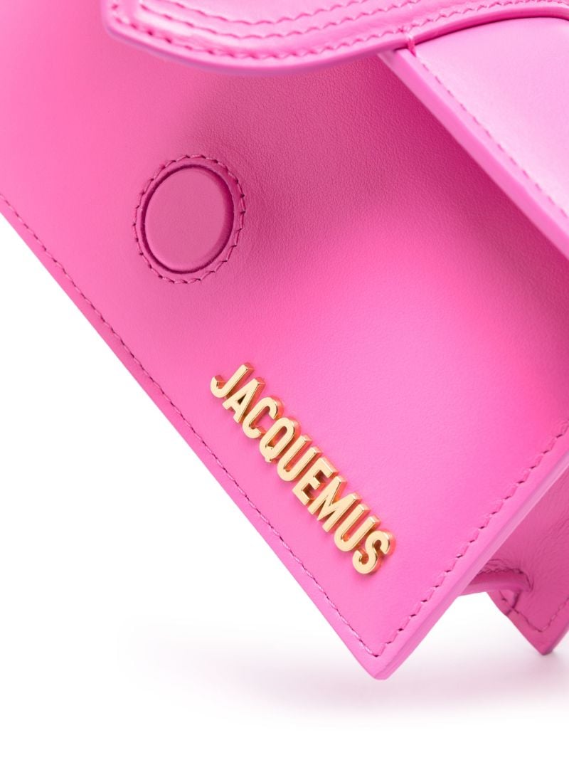 Pink Le Bambino Mini Leather Shoulder Bag