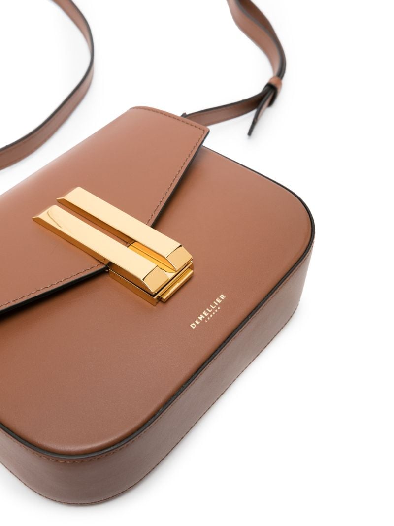 Brown Vancouver Leather Cross Body Bag