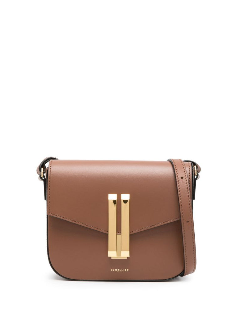 Brown Vancouver Leather Cross Body Bag