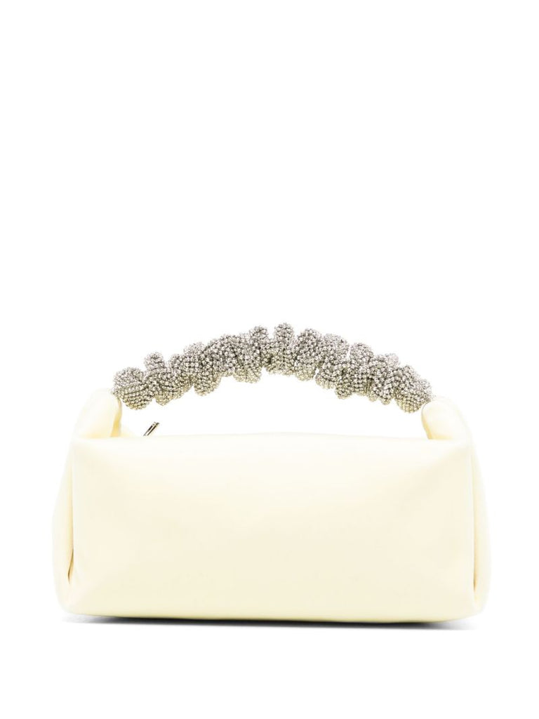 White Scrunchie Mini Tote Bag