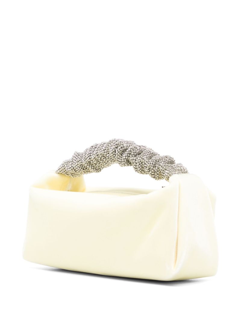 White Scrunchie Mini Tote Bag