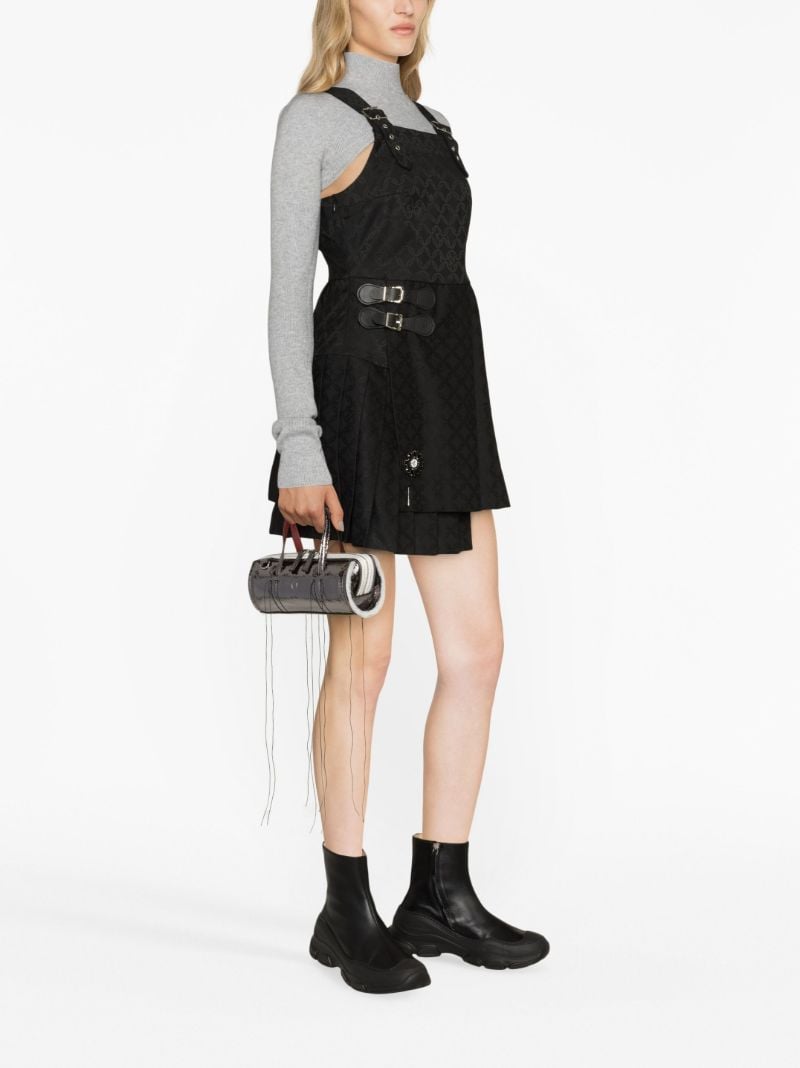 Silver Anona Barrel Tote Bag