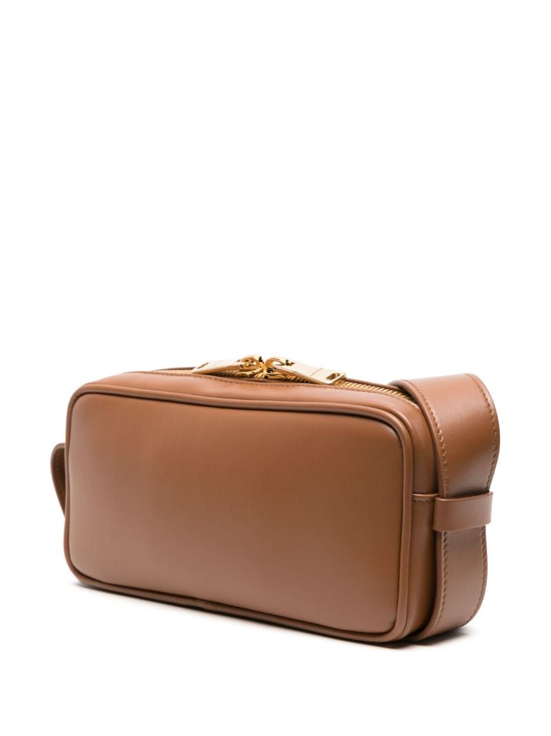 Brown Arcadie Leather Mini Bag