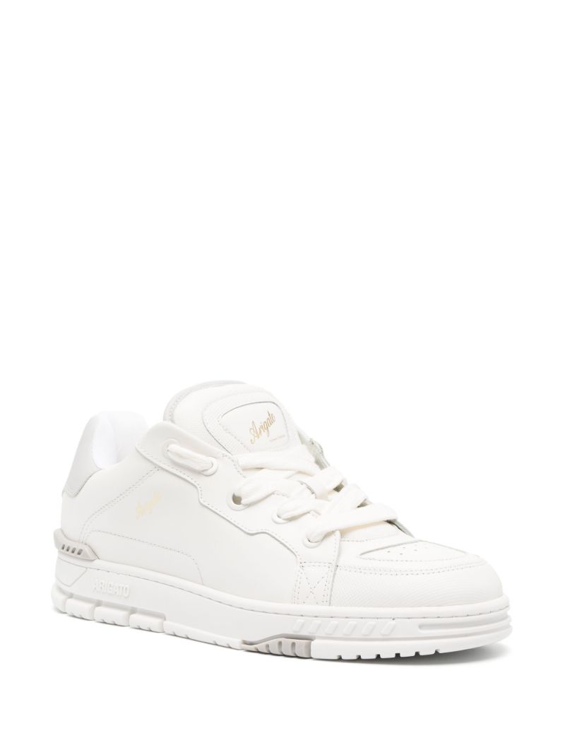 White Area Haze Leather Sneakers