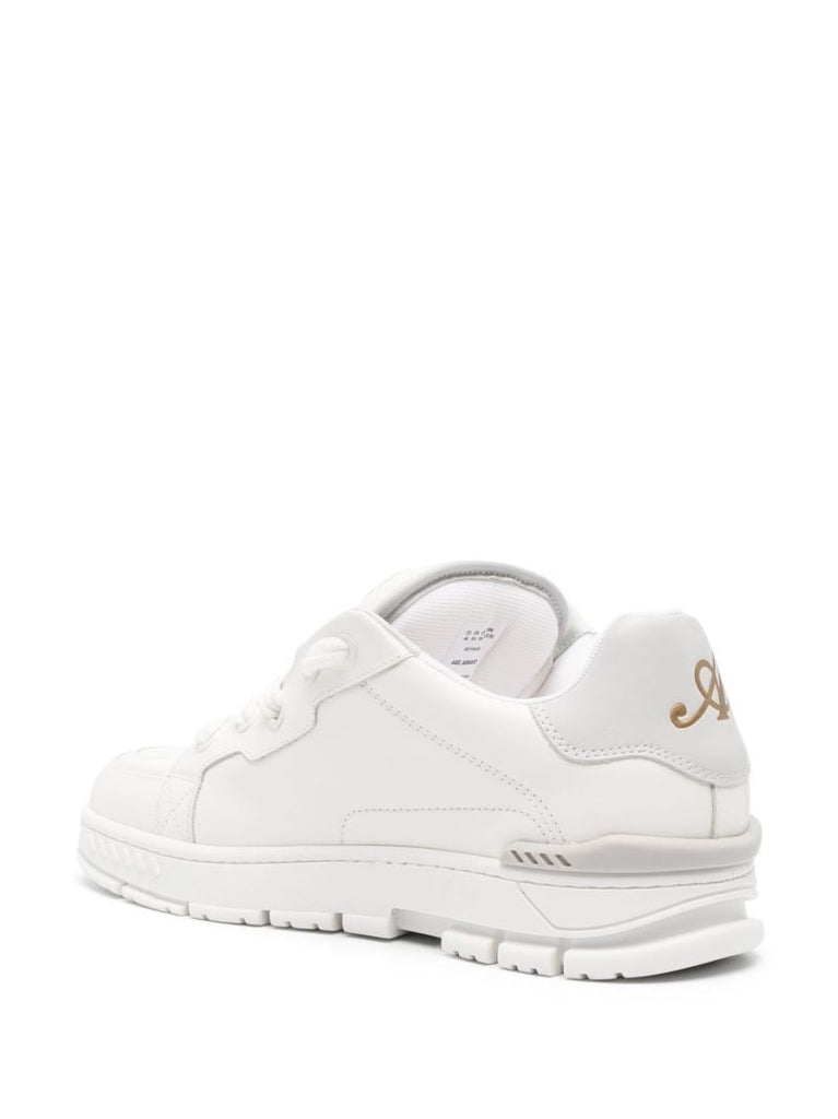 White Area Haze Leather Sneakers