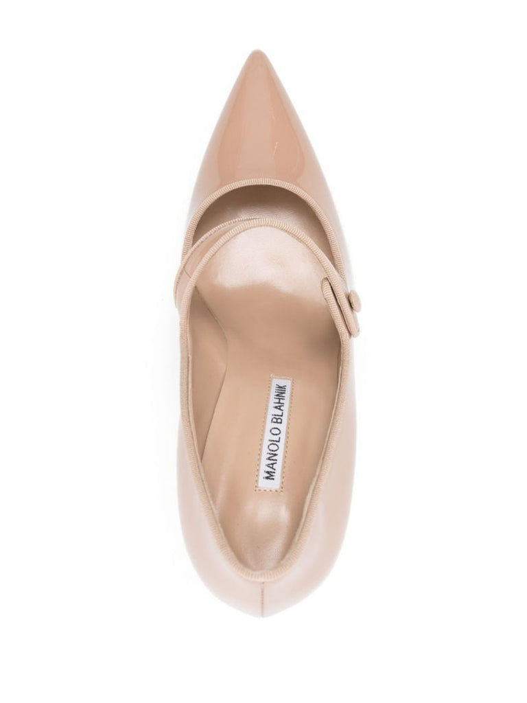 Neutral Campari 105mm Leather Pumps