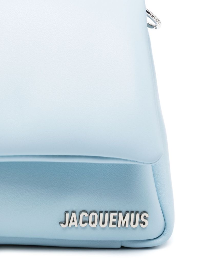 Blue Le Bambimou Padded Shoulder Bag