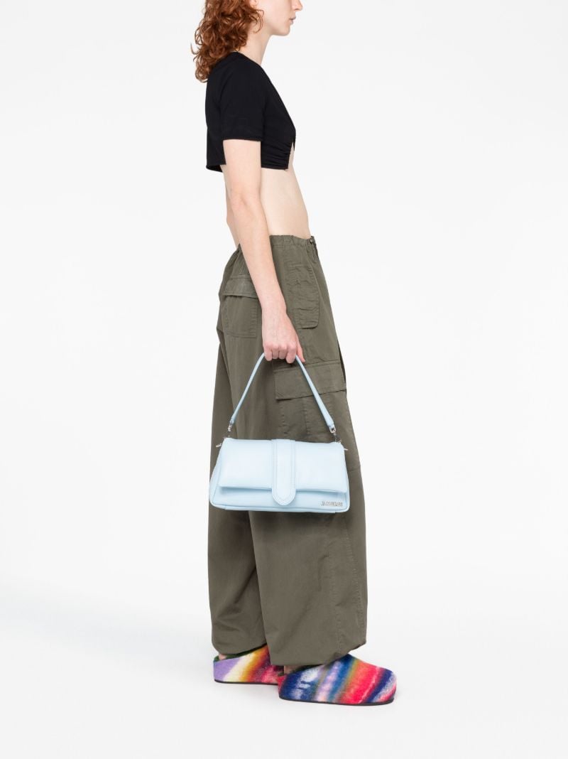 Blue Le Bambimou Padded Shoulder Bag