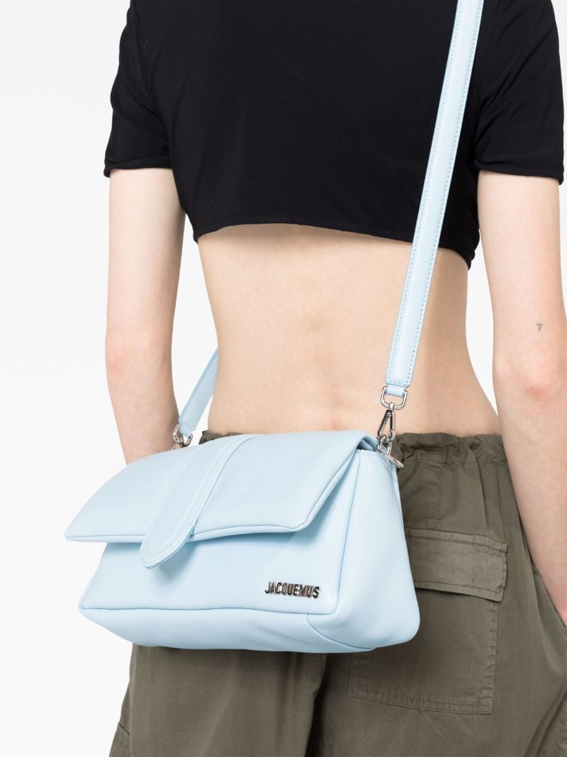 Blue Le Bambimou Padded Shoulder Bag