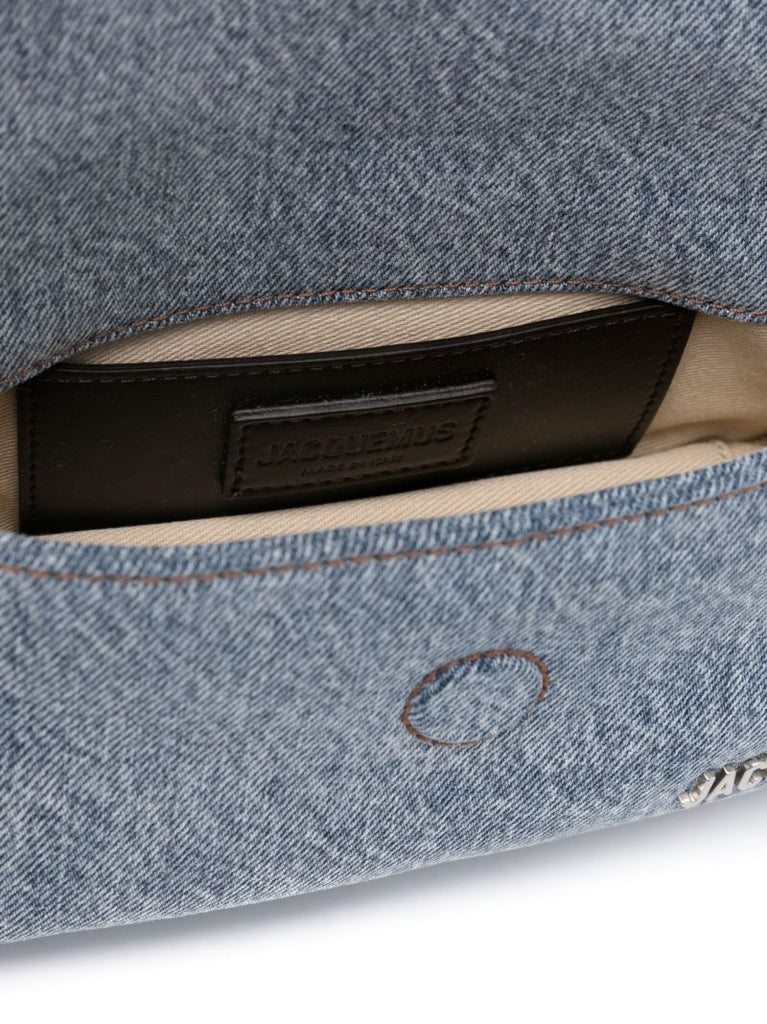 Blue Le Petit Bambimou Denim Bag