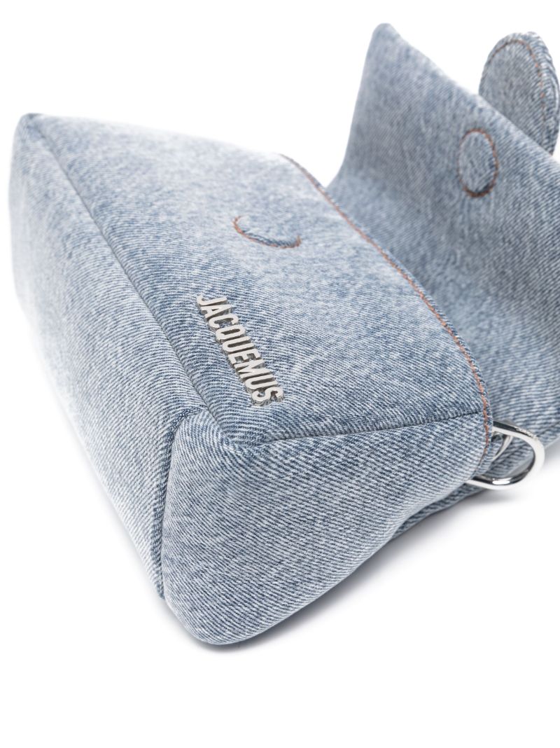 Blue Le Petit Bambimou Denim Bag