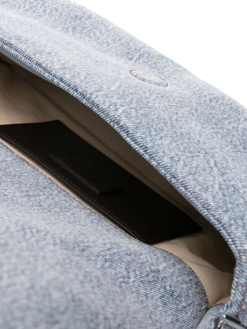 Blue Le Bambimou Denim Shoulder Bag