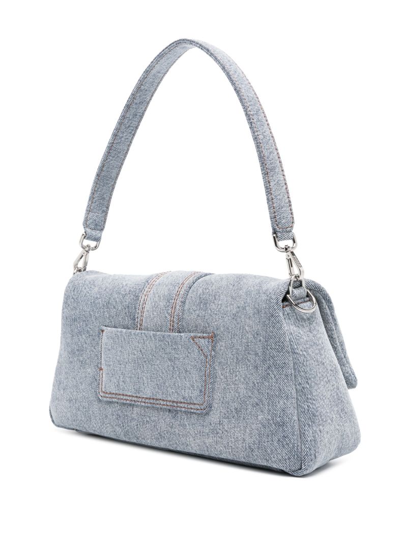 Blue Le Bambimou Denim Shoulder Bag
