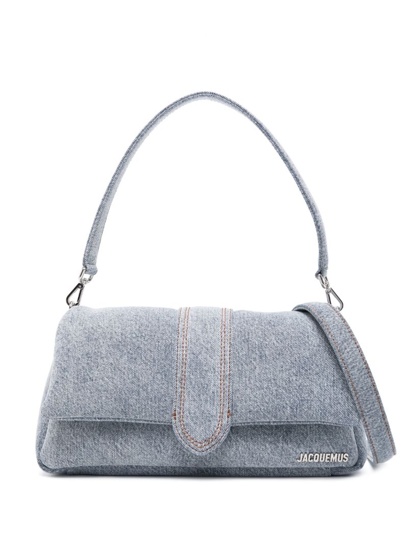 Blue Le Bambimou Denim Shoulder Bag