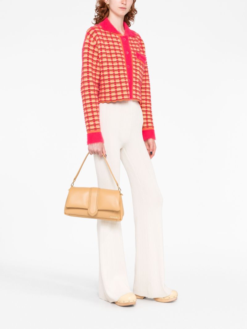 Brown Le Bambimou Padded Shoulder Bag