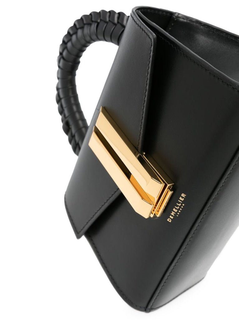 Black Montreal Leather Cross Body Bag